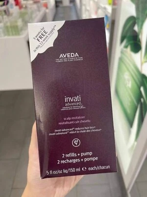 AVEDA Invati Scalp Revitalizer for Thinning Hair Thicken Loss 5oz 150ml 2X SET - Image 1 of 3
