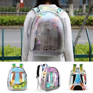 Pet Cat Carrier Backpack Travel Space Capsule Cat Puppy Bag Breathable Astronaut