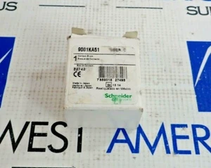 SCHNEIDER ELECTRIC 9001 KA-51 CONTACT BLOCK FOR HAZARDOUS LOC C300 Q150 755A - Picture 1 of 10