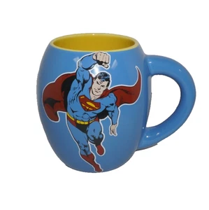 SUPERMAN Kaffeebecher Tasse DC Comics Silber Büffel 18oz Sammlerstücke Papa Geschenk! - Bild 1 von 8