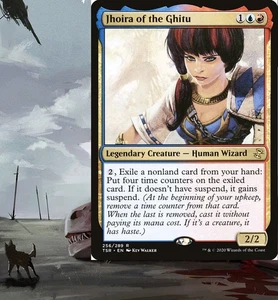 Jhoira of the Ghitu Commander Deck Suspend EDH MTG Magic Ready-to-Play Izzet - Picture 1 of 13