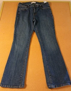 Levis 515 Boot Cut Jeans Damen 12M 31x32 Blau Mid Rise Light Wash Denim Stretch - Bild 1 von 10