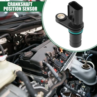 Sensor de posición del cigüeñal del motor para Mini Cooper S One R50 R53 R52 ABS negro Foto 1 de 4