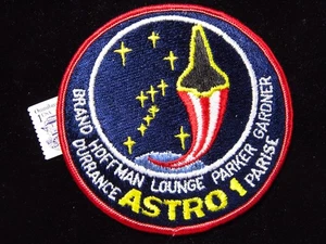 NASA STS-35 1990 Columbia Astro 1 Spacelab Shuttle Mission 4" Crew Patch - Picture 1 of 3