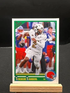 2025 Score Football - Shedeur Sanders RC - Throwback - 2 - Picture 1 of 2