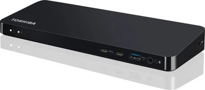 Toshiba Thunderbolt 3 Dock PA5281E-2PRP DisplayPort MiniDP VGA RJ-45 USB3.0 HDMI - Bild 1 von 3