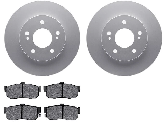 Комплект заднего тормоза и ротора для 1994-2000 Nissan Maxima 1995 1996 1997 WP886KB - Изображение 1 из 1