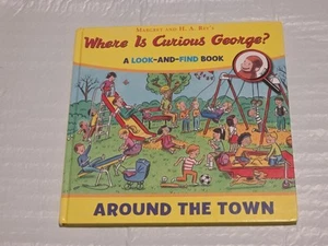 Where is Curious George? Around the Town: A Look-and-Find Book - Picture 1 of 7