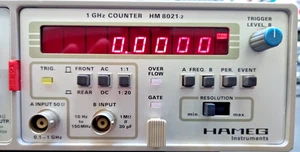 HAMEG HM 8021-2 COUNTER FREQUENCEMETRE 1 GHZ - Imagen 1 de 9