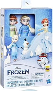 Hasbro La Regina di Ghiaccio Divertimento nella Neve con ELSA e Anna, Play-Doh Play Set - Foto 1 di 2