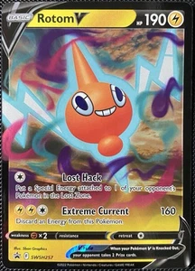 Rotom V SWSH257 SWSH: Sword & Shield Promo Cards Holo - Pokémon Card - Picture 1 of 2