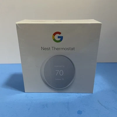 Google Nest Smart Home Thermostat G4CVZ Wi-Fi  New Sealed in Box - Image 1 of 4