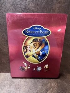 Beauty And The Beast Diamond Edition Steelbook Blu-Ray+DVD Movie - Foto 1 di 10
