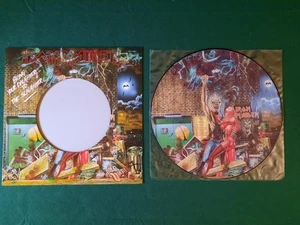 Iron Maiden-Bring Your Daughter to The Slaughter 1990 UK 12" picture disc rare - Foto 1 di 2