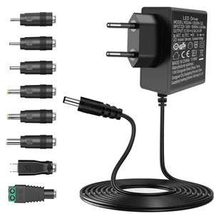 12V Netzteil 2A, AC Adapter AC220V Zu DC12V 500Ma 1000Ma 1500Ma 2000Ma Leistungs - Bild 1 von 7