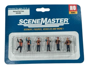 Walthers SceneMaster HO Scale Railroad Yard Crew 949-6065 NEW - Picture 1 of 4