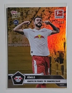 Topps NOW Bundesliga 2025/2026 - Card 014 - Romulo - RB Leipzig - GOLD - Bild 1 von 1