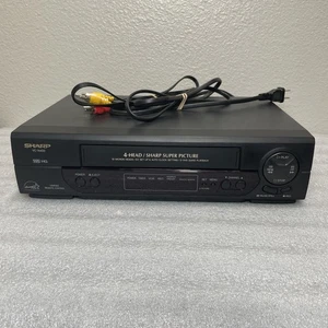 Sharp VCR Model VC-A400U 4 Head Super Picture TESTED & WORKING No Remote - Picture 1 of 7