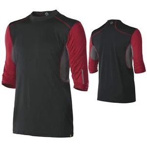 DeMarini CoMotion Mens Baseball/Softball Mid Sleeve Game T Black/Red Medium Cart - Picture 1 of 1
