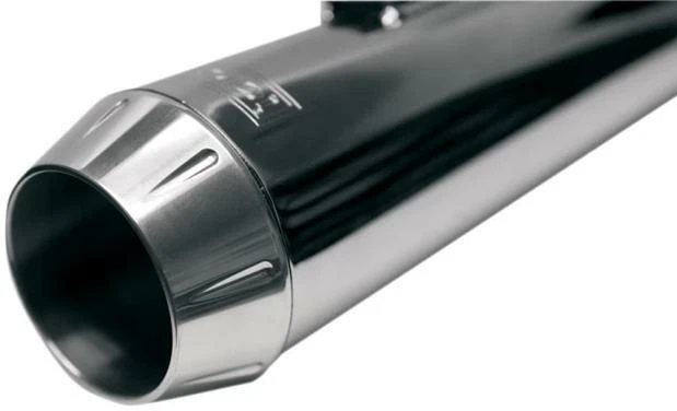 Tapa de extremo de billet pulida Bassani labio de 1 pulgada para silenciadores de megáfono largo ENDCAP-LM Foto 1 de 1