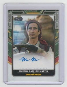 Murphy Patrick Martin FIRMADO 2022 Topps Star Wars: El Libro de Boba Fett SP AUTO - Imagen 1 de 2