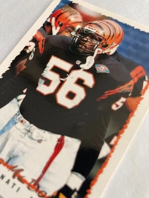 1996 Topps Ricardo McDonald Cincinnati Bengals #356 - Image 1 of 4