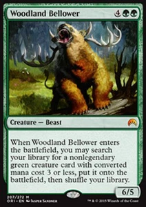 MTG WOODLAND BELLOWER FRENCH EXC - RUGGENTE DEI BOSCHI - ORI - MAGIC - Imagen 1 de 1