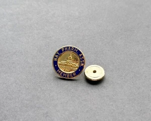 Vintage National Pharmaceutical Association (NPhA) Mitglied blau goldfarbene Anstecknadel 1947 - Bild 1 von 3