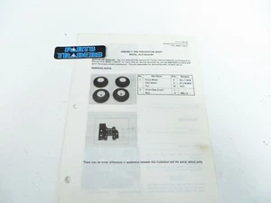 NOS Genuine Kawasaki Factory Assembly & Preparation Manual Mojave 110/E 1987 - Foto 1 di 2