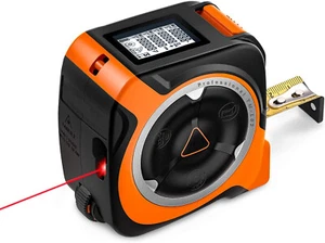 TACKLIFE 3 in 1 Laser Messgerät 40m Entfernungsmesser Distanzmesser Typ-C - Bild 1 von 8