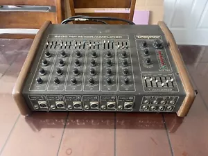 VINTAGE 1970's Yorkville Traynor 6400 6 channels Mixer Amplifier console WORKING - Picture 1 of 6