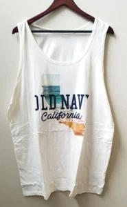 Soft Wash California Old Navy Tank Top Mens XXL NWT - Picture 1 of 4