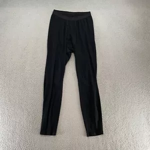 Patagonia Base Layer Pants Mens Medium Capilene Lightweight Black Baselayer - Picture 1 of 13