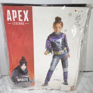 Wraith Apex Legends Deluxe Halloween Cosplay Costume Kids Size L 10-12 New - Picture 1 of 6
