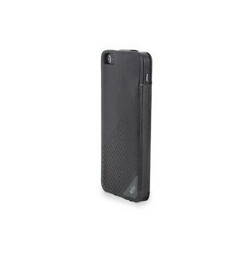 Funda Carcasa X-DORIA Para iPhone 5 5S Negra Interior Gris Textura Foto 1 de 1
