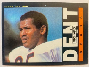 1985 Topps RICHARD DENT RC #24 CHICAGO BEARS - Picture 1 of 2