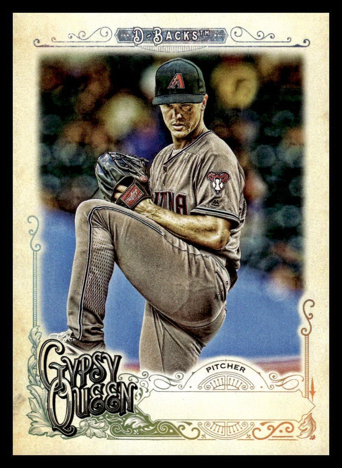 2017  Topps Gypsy Queen #20 Zack Greinke Missing Nameplate - Image 1 of 2