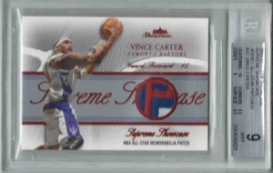 2004-05 Vince Carter 2004 NBA ALL-STAR GAME MEMORABILIA GW PATCH #8/10 BGS 9 HTF - Picture 1 of 2