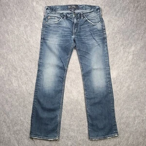 Silver Jeans Mens 32x30 (Meas. 36x30) Blue Nash Straight Leg Casual Med Wash - Picture 1 of 13