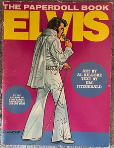 Elvis : The Paper Doll Book by Jim Fitzgerald (1982, Trade Paperback) UNCUT - Bild 1 von 2