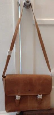 Briefcase Leather Bag Laptop Satchel Bookbag Backpack Handbag Urban Forest NEW - Image 1 of 4