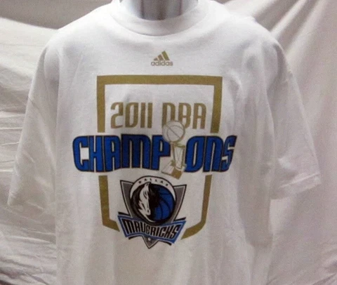 DALLAS MAVERICKS 2011 CHAMPIONS SHIRT NEW XL Cover