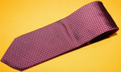CORBATA CON MOTIVO DE LUNARES ROJOS/AZUL CLARO TOOMAS ROSA HECHA EN ITALIA - CORBATAS - CORBATAS DE DISEÑADOR. Foto 1 de 4