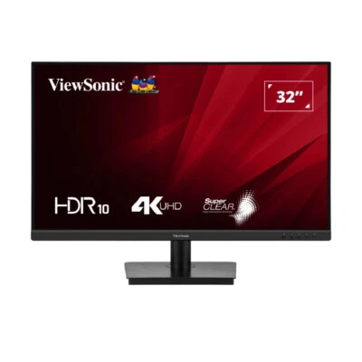 Viewsonic VA VS19992 32 inch 3840 x 2160 4K Ultra HD 60Hz 4ms HDMI Flat Monitor - Image 1 of 4