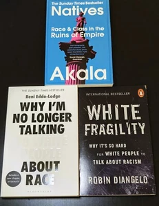 3-Bücher-Pack über Rennstudien: Akala, DiAngelo & Eddo-Lodge [Bestseller, uvp £21] - Bild 1 von 7
