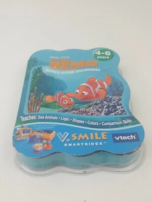 Disney Pixar Finding Nemo: Nemo's Ocean Discoveries Vtech V.Smile Smartridge - Image 1 of 4