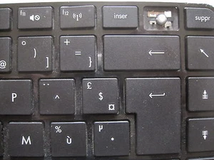 Une Touche Clavier hp pavilion 14-b144sf U33 AEU33F00110 FR azerty / one key - Imagen 1 de 1