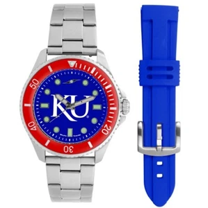Sun Time Men's Licensed Collegiate Contender Watch Gift Set (Pick Your Team) - Picture 1 of 210