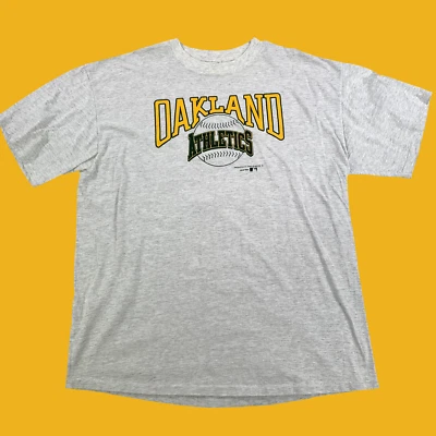 NUEVA SIN ETIQUETAS DE COLECCIÓN 1991 Oakland Athletics A’s Camisa Deletreada Bicicleta RARA Puntada Única Foto 1 de 4