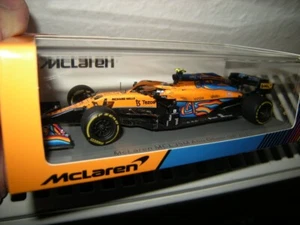 1:43 Spark Fórmula 1 McLaren MCL 35M Abu Dhabi GP 2021 en EMBALAJE ORIGINAL - Imagen 1 de 2